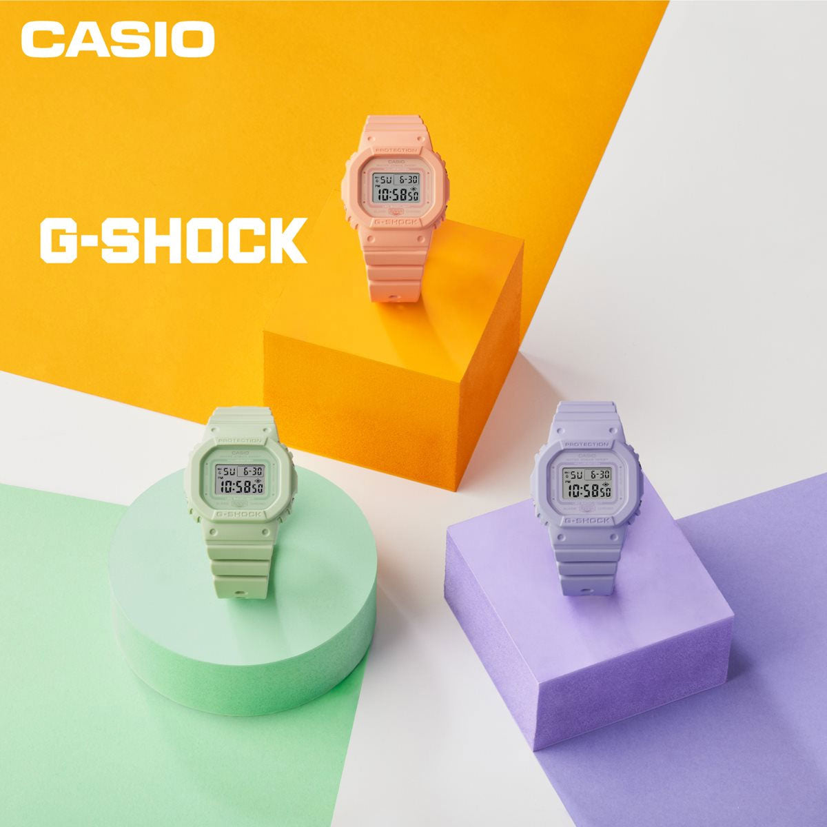 G-SHOCK デジタル カシオ Gショック CASIO デジタル 腕時計 メンズ レディース GMD-S5600BA-3JF DW-5600 小型化・薄型化モデル