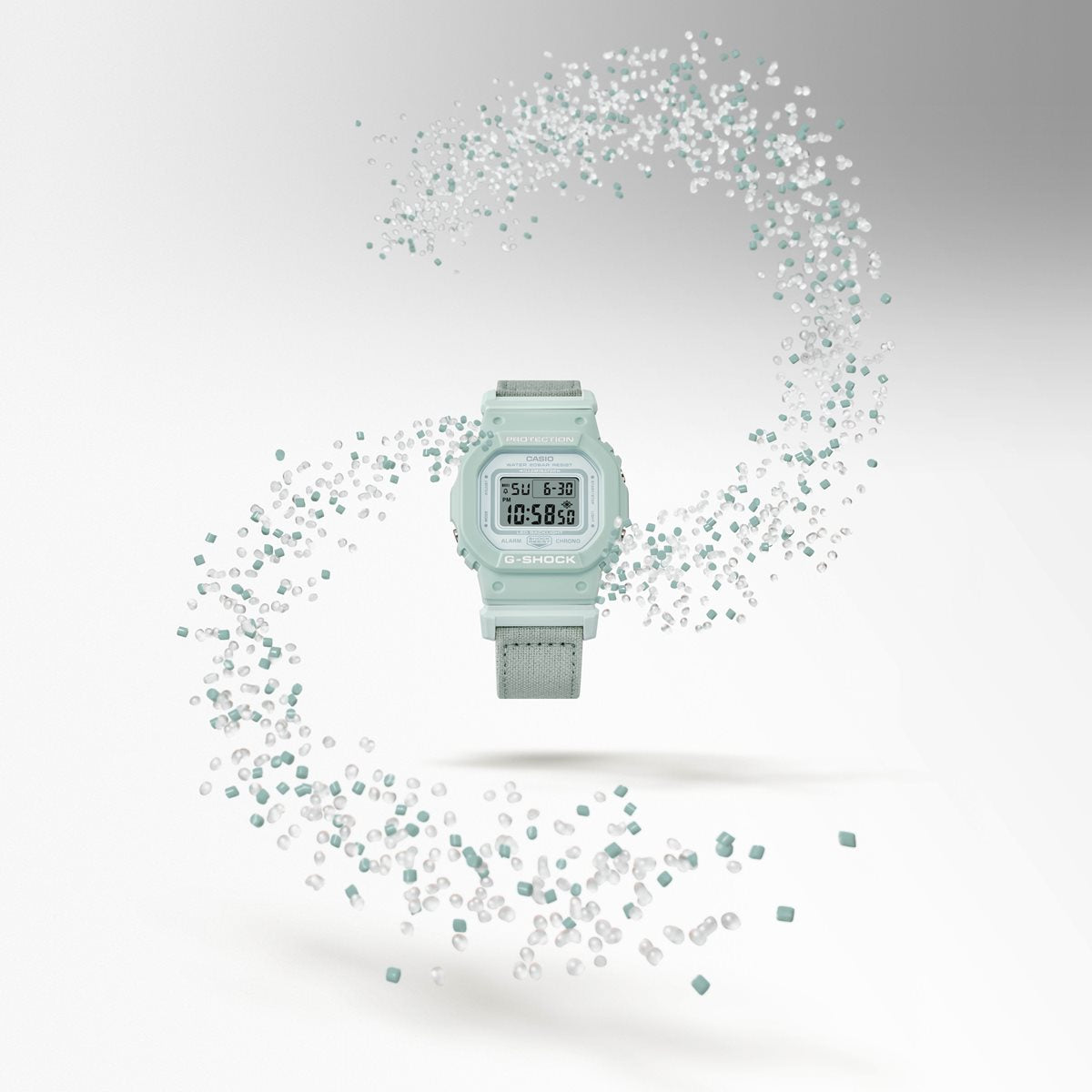 G-SHOCK デジタル カシオ Gショック CASIO オンライン限定モデル 腕時計 GMD-S5600CT-3JF DW-5600 小型化・薄型化モデル FOOD TEXTILE【2024 新作】