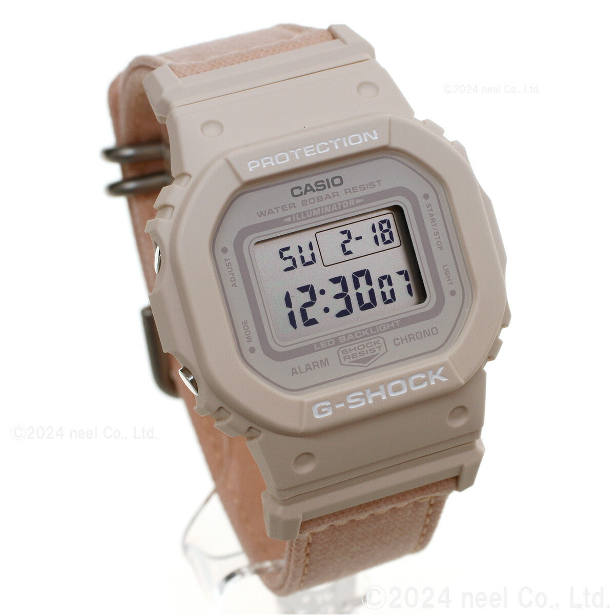 G-SHOCK デジタル カシオ Gショック CASIO オンライン限定モデル 腕時計 GMD-S5600CT-4JF DW-5600 小型化・薄型化モデル FOOD TEXTILE【2024 新作】