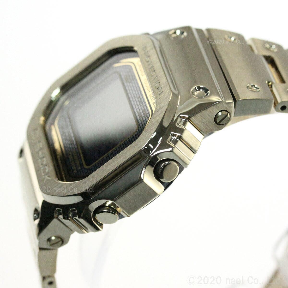 カシオ Gショック CASIO G-SHOCK タフソーラー 電波時計 デジタル 腕時計 メンズ フルメタル ゴールド GMW-B5000GD-9JF