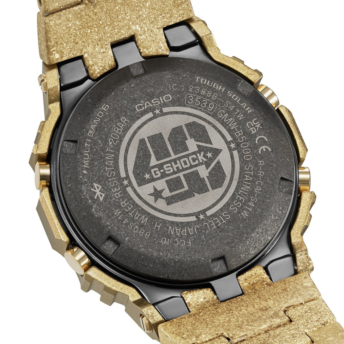 G-SHOCK カシオ Gショック CASIO 40th Anniversary RECRYSTALLIZED SERIES GMW-B5000PG-9JR タフソーラー 電波時計 腕時計 メンズ リクリスタライズド フルメタル ゴールド