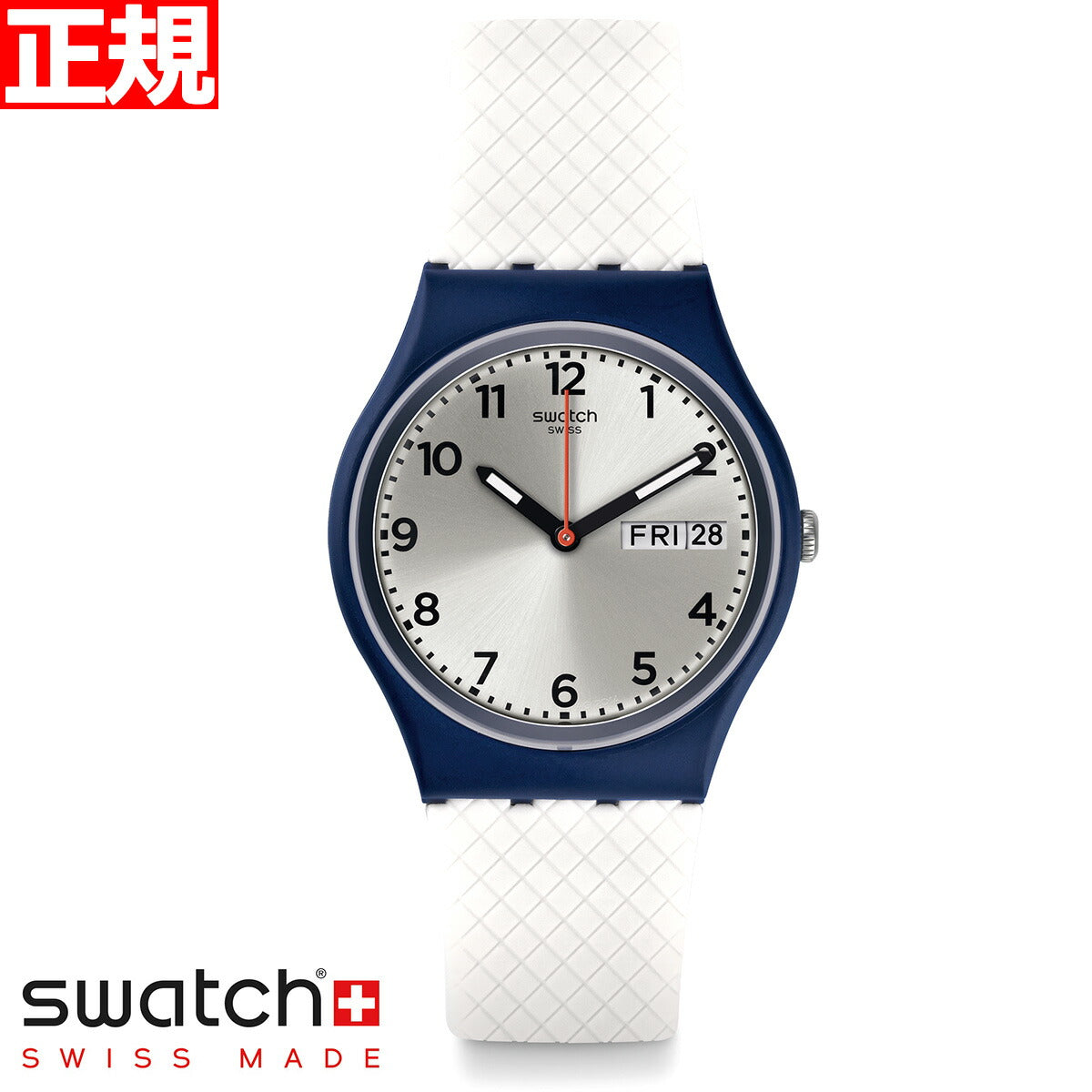swatch スウォッチ 腕時計 メンズ レディース オリジナルズ ジェント ホワイト・デライト Originals Gent WHITE DELIGHT GN720