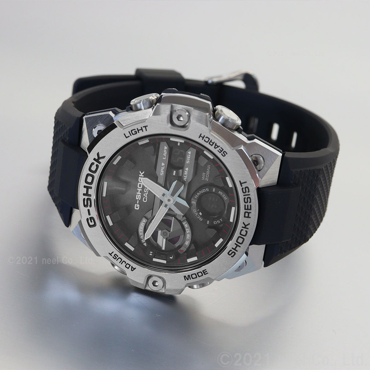 カシオ CASIO 腕時計 G-SHOCK GST-B400-1AJF 黒