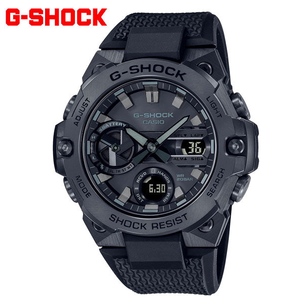 G-SHOCK ソーラー G-STEEL カシオ Gショック Gスチール CASIO 腕時計 メンズ タフソーラー GST-B400BB-1AJF スマートフォンリンク オールブラック