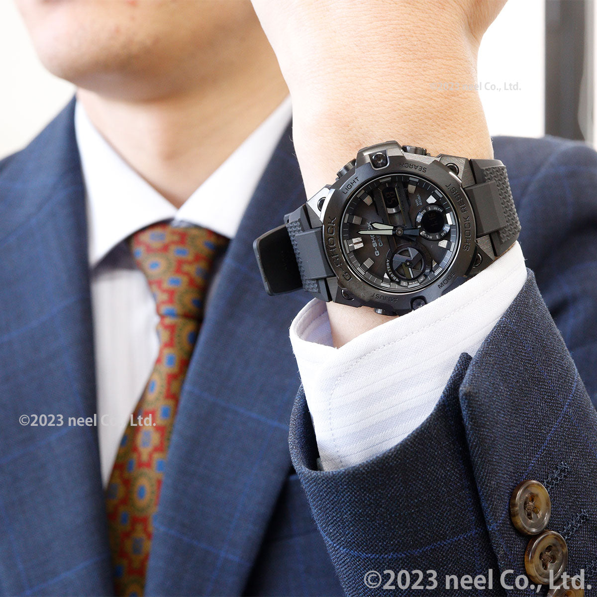 G-SHOCK ソーラー G-STEEL カシオ Gショック Gスチール CASIO 腕時計 メンズ タフソーラー GST-B400BB-1AJF スマートフォンリンク オールブラック