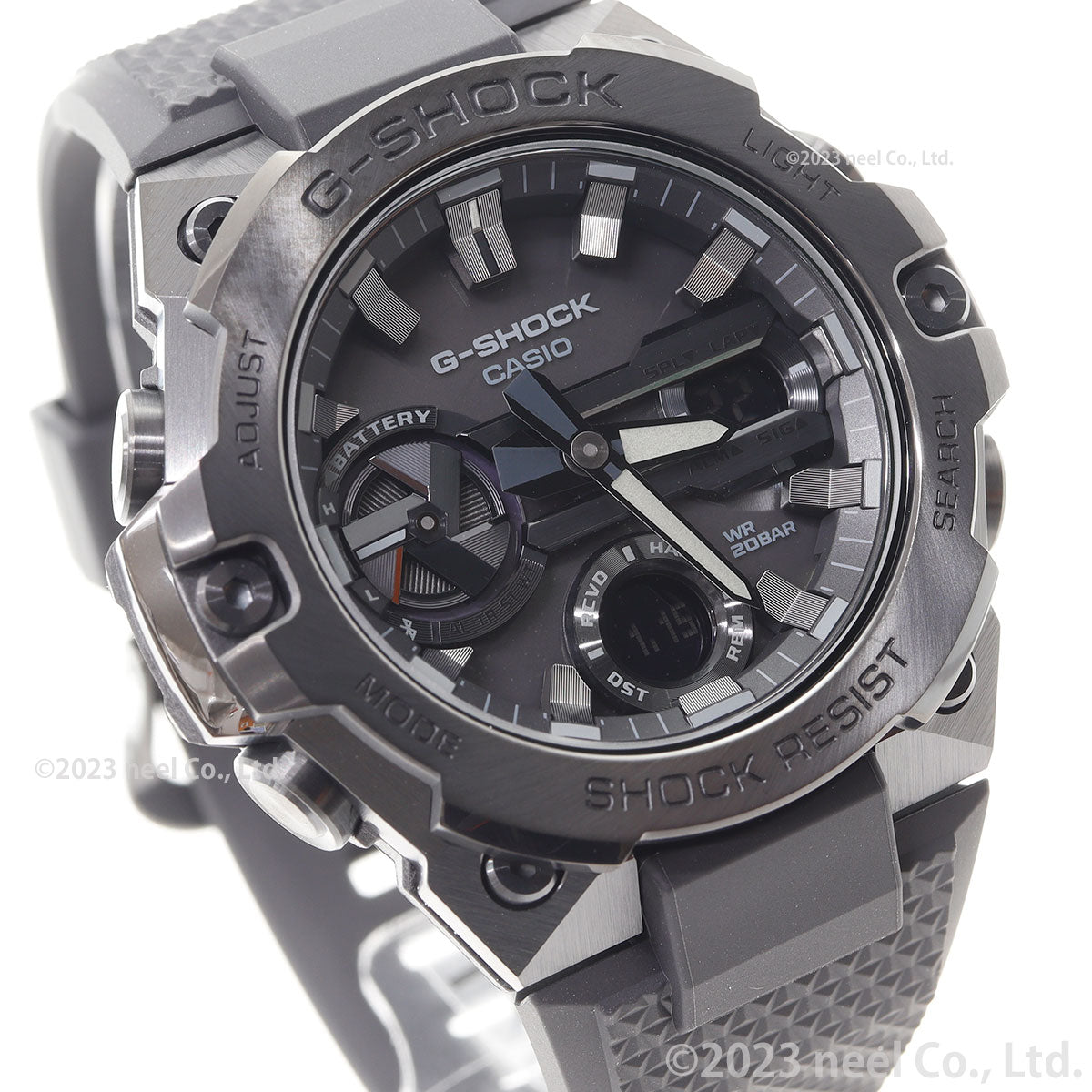 G-SHOCK ソーラー G-STEEL カシオ Gショック Gスチール CASIO 腕時計 メンズ タフソーラー GST-B400BB-1AJF スマートフォンリンク オールブラック