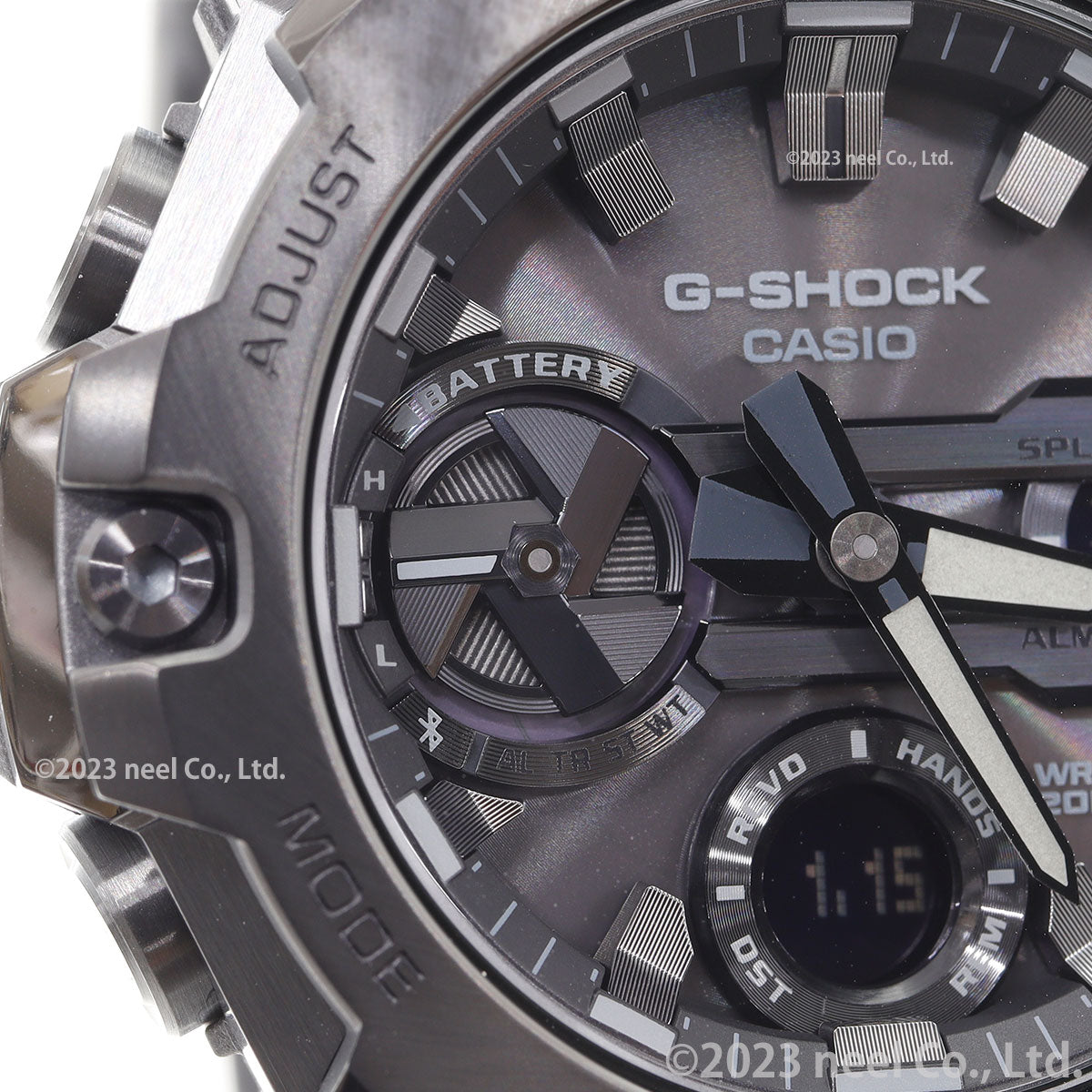 G-SHOCK ソーラー G-STEEL カシオ Gショック Gスチール CASIO 腕時計 メンズ タフソーラー GST-B400BB-1AJF スマートフォンリンク オールブラック