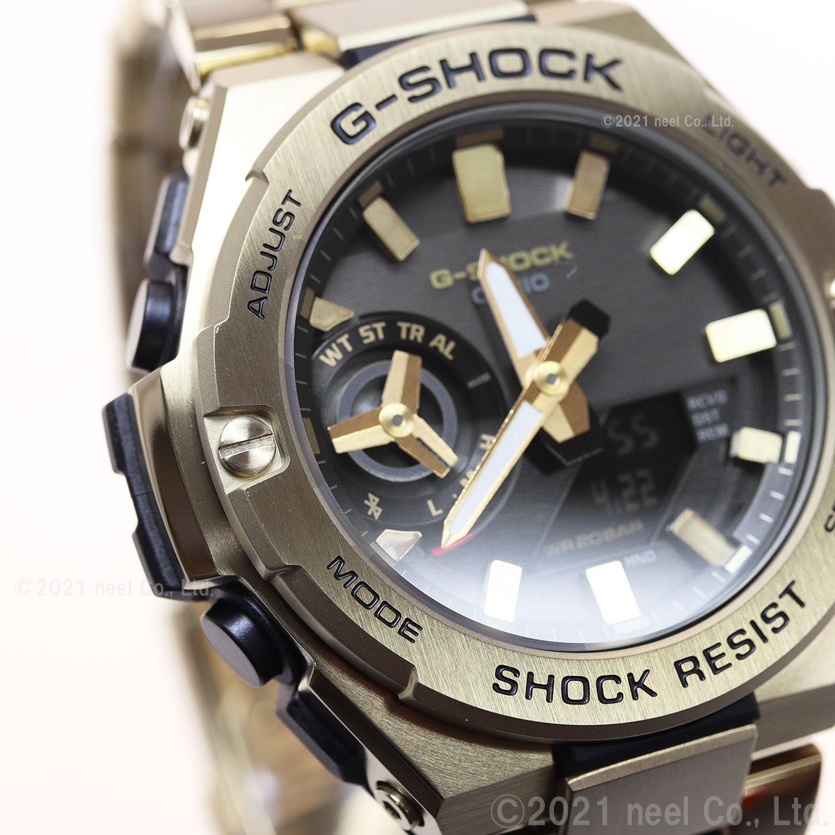 G-SHOCK ソーラー G-STEEL カシオ Gショック Gスチール CASIO 腕時計 メンズ GST-B500GD-9AJF タフソーラー スマートフォンリンク