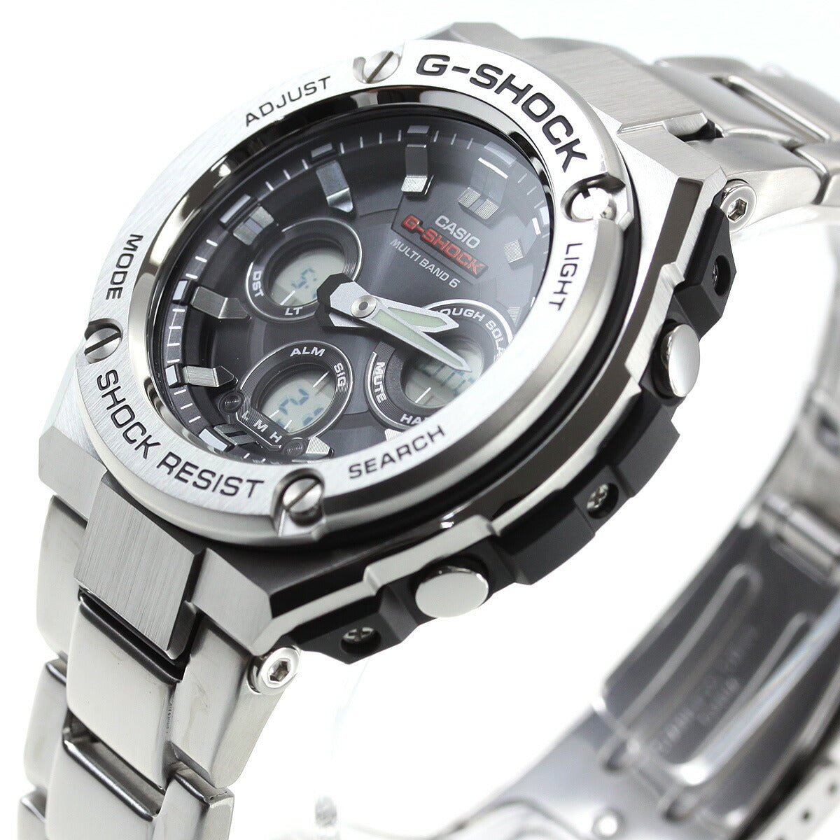 カシオ Gショック Gスチール CASIO G-SHOCK G-STEEL 電波 ソーラー 電波時計 腕時計 メンズ タフソーラー GST-W310D-1AJF