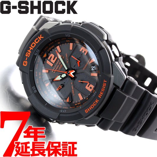 G-SHOCK 電波 ソーラー腕時計 カシオ Gショック スカイコックピット GSHOCK SKY COCKPIT CASIO GW-3000B-1AJF ブラック【新作モデル】【正規品】【正規品】【送料無料】