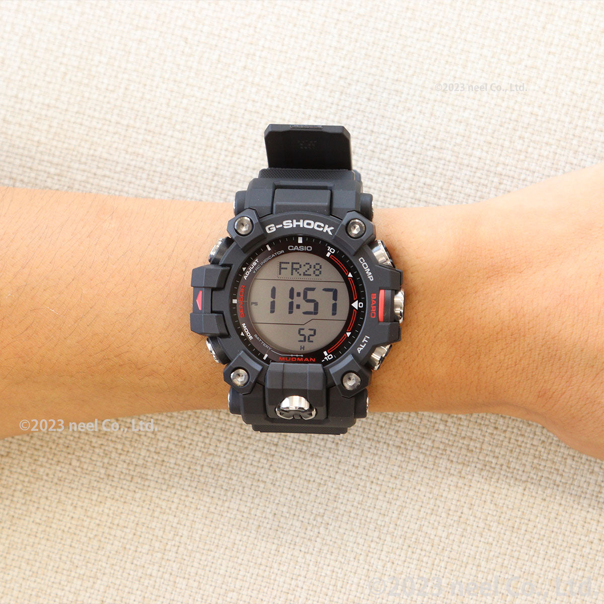 G-SHOCK 電波 ソーラー 電波時計 カシオ Gショック マッドマン MUDMAN 腕時計 メンズ MASTER OF G GW-9500-1JF