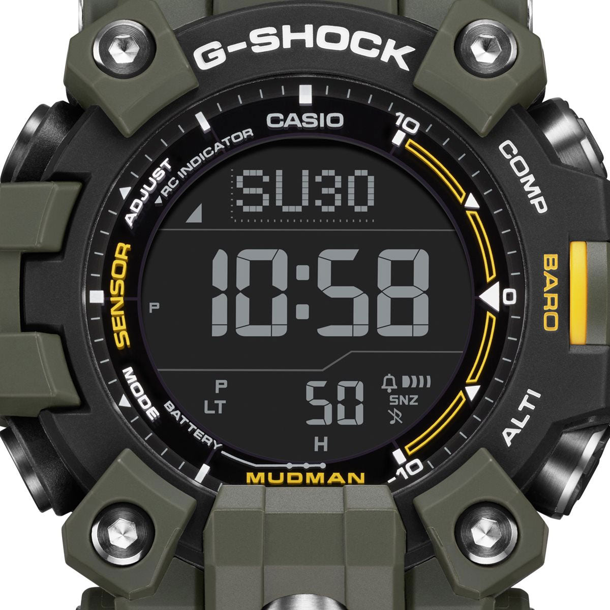 G-SHOCK 電波 ソーラー 電波時計 カシオ Gショック マッドマン MUDMAN 腕時計 メンズ MASTER OF G GW-9500-3JF