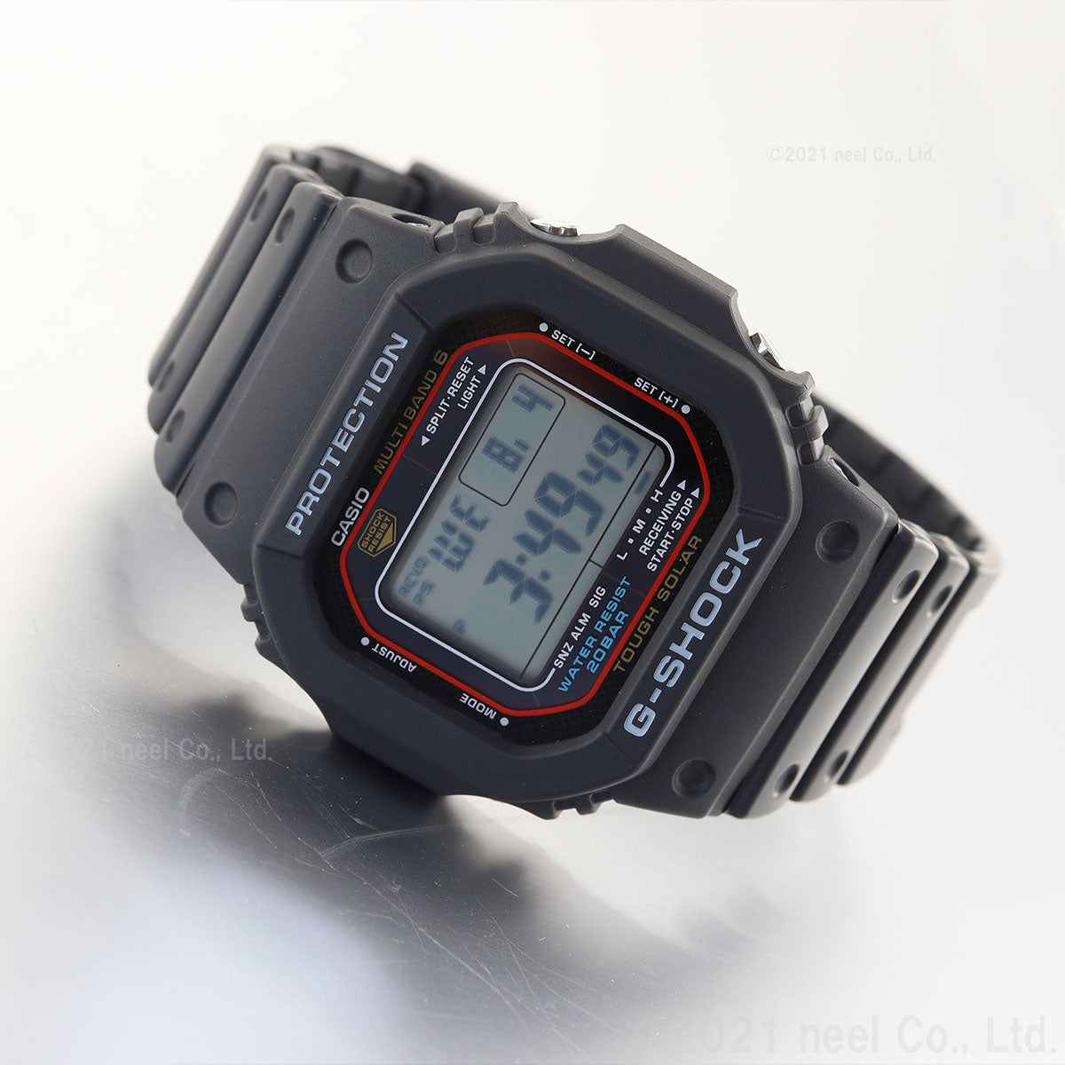 G-SHOCK Gショック GW-M5610U-1JF 電波 ソーラー 電波時計 5600 ブラック デジタル メンズ 腕時計 カシオ CASIO タフソーラー