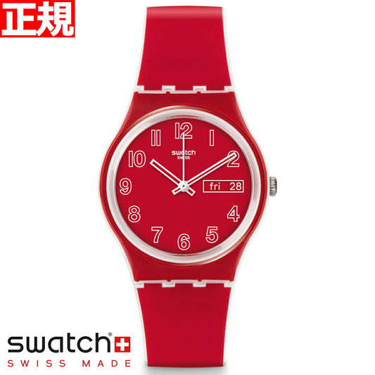 swatch スウォッチ 腕時計 メンズ レディース オリジナルズ ジェント ポピー・フィールド Originals Gent POPPY FIELD GW705