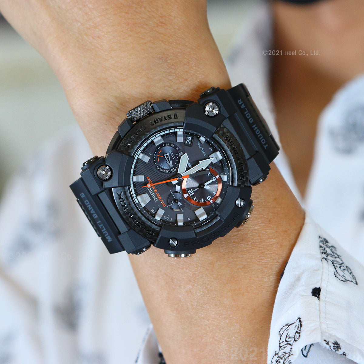 G-SHOCK Gショック 電波 ソーラー フロッグマン GWF-A1000XC-1AJF アナログ ブルートゥース ジーショック マスターオブG  ダイバーズウォッチ カーボンベゼル FROGMAN