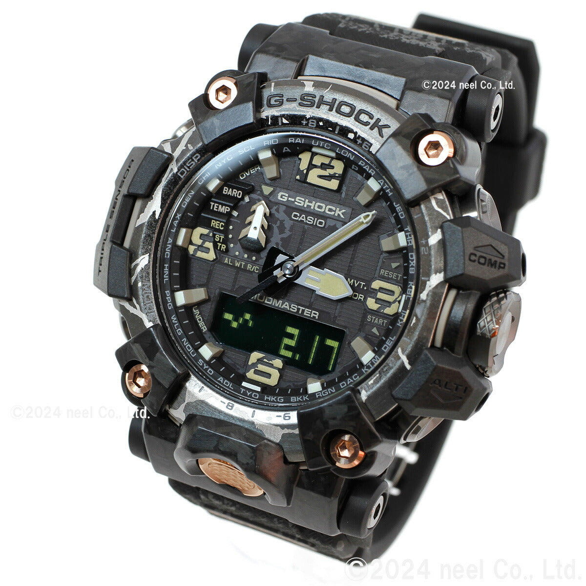 G-SHOCK 電波 ソーラー 電波時計 カシオ Gショック マッドマスター MUDMASTER 腕時計 メンズ MASTER OF G GWG-2000CR-1AJF