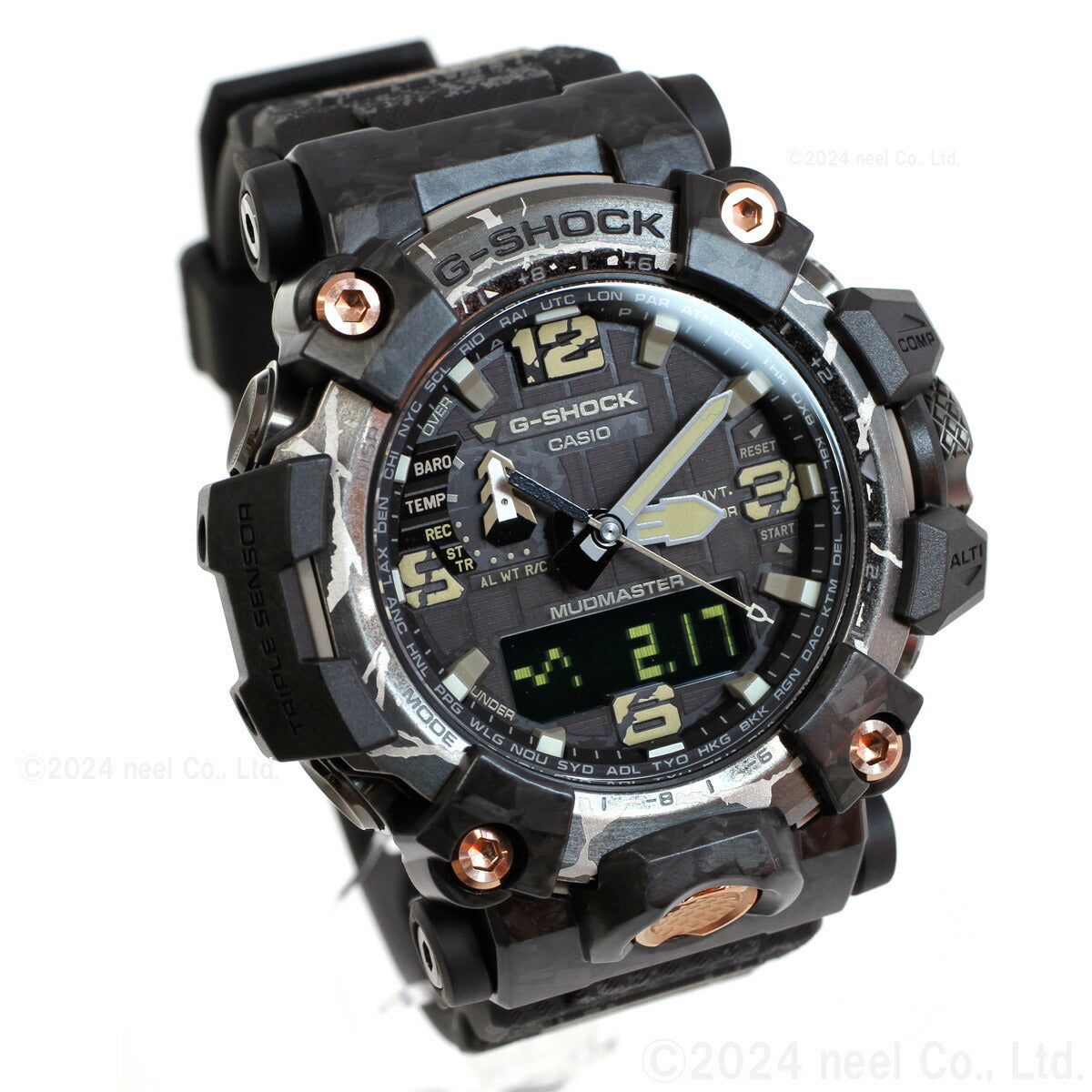 G-SHOCK 電波 ソーラー 電波時計 カシオ Gショック マッドマスター MUDMASTER 腕時計 メンズ MASTER OF G GWG-2000CR-1AJF