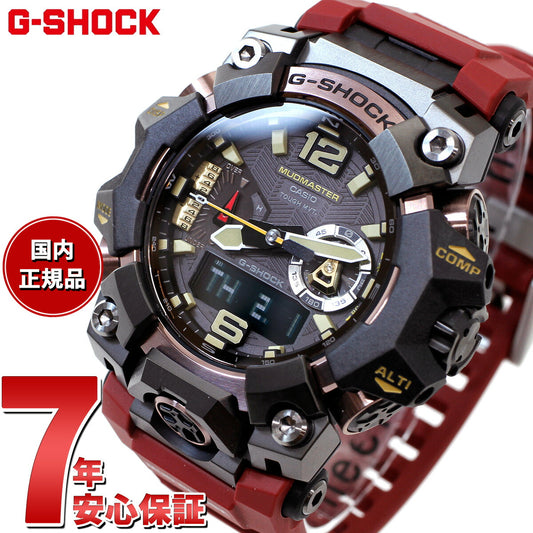 G-SHOCK 電波 ソーラー 電波時計 カシオ Gショック マッドマスター MUDMASTER 腕時計 メンズ MASTER OF G GWG-B1000-1A4JF