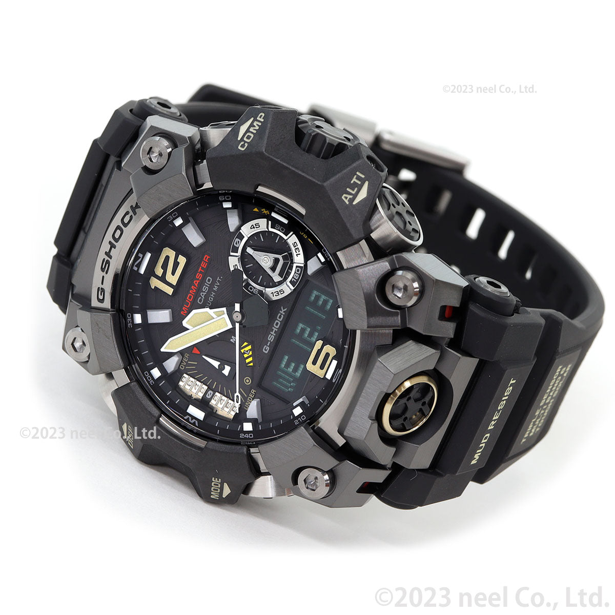 G-SHOCK 電波 ソーラー 電波時計 カシオ Gショック マッドマスター MUDMASTER 腕時計 メンズ MASTER OF G GWG-B1000-1AJF