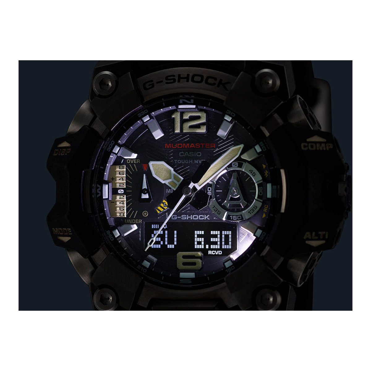 G-SHOCK 電波 ソーラー 電波時計 カシオ Gショック マッドマスター MUDMASTER 腕時計 メンズ MASTER OF G GWG-B1000-1AJF