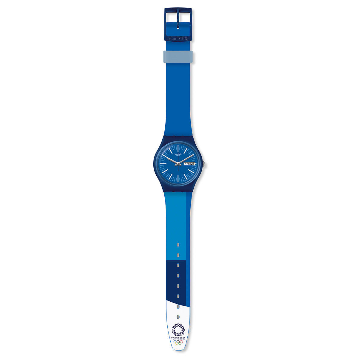 swatch スウォッチ 腕時計 メンズ レディース オリジナルズ ジェント Originals Gent TOKYO 2020 BLUE GZ708