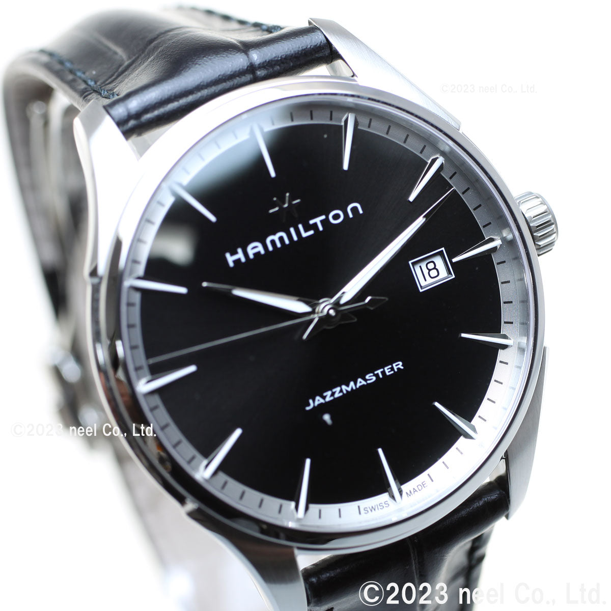 ハミルトン ジャズマスタージェント H324510ハミルトン - 腕時計(アナログ)