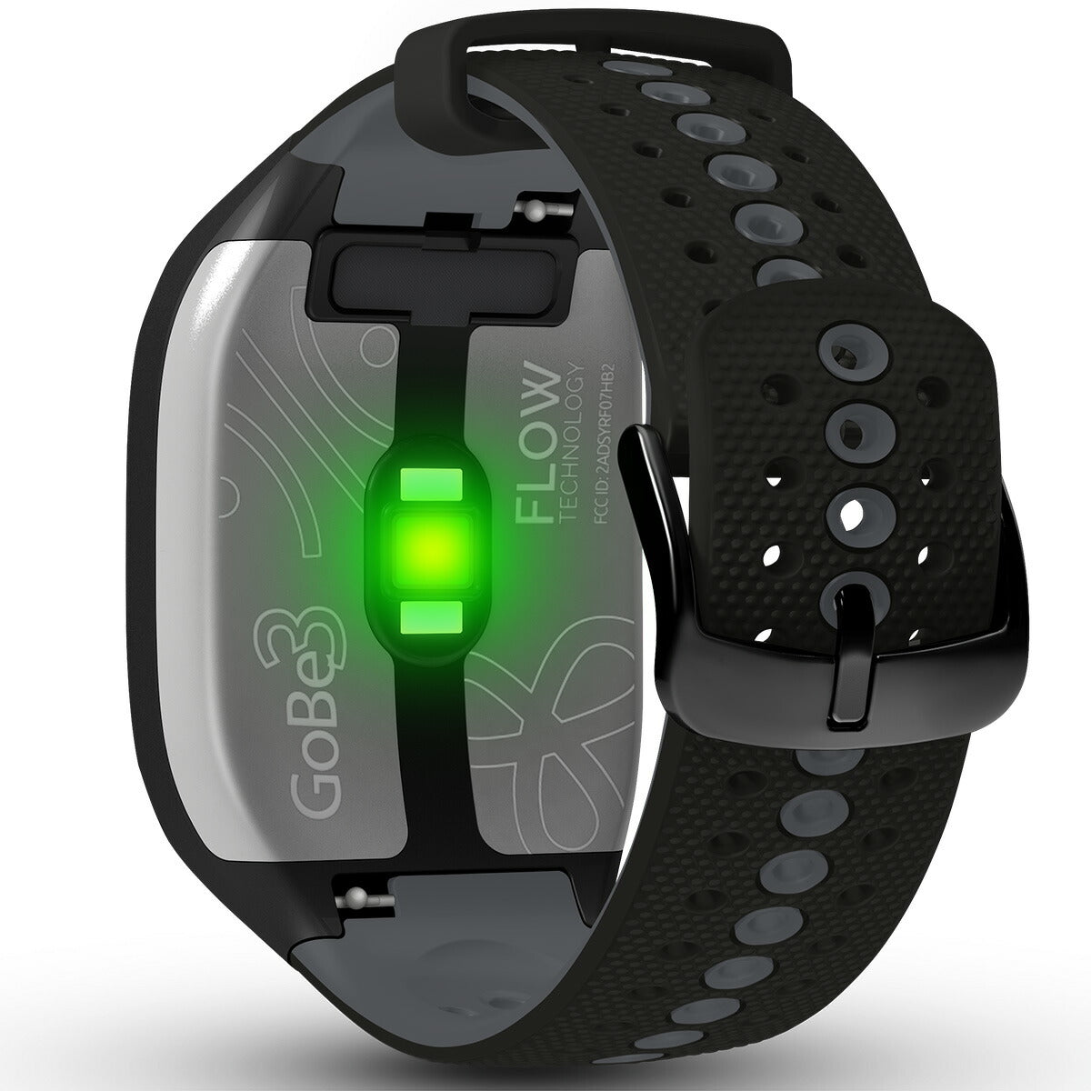 HEALBE GoBe3 ゴービー3 スマートウォッチ ウェアラブル スマートバンド 腕時計 摂取カロリー自動計測 HGB3-BK-GY
