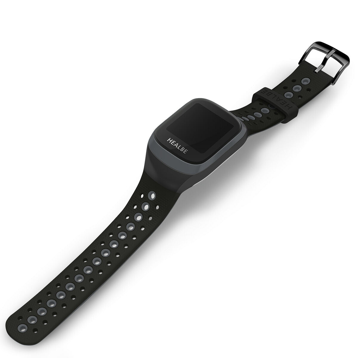 HEALBE GoBe3 ゴービー3 スマートウォッチ ウェアラブル スマートバンド 腕時計 摂取カロリー自動計測 HGB3-BK-GY