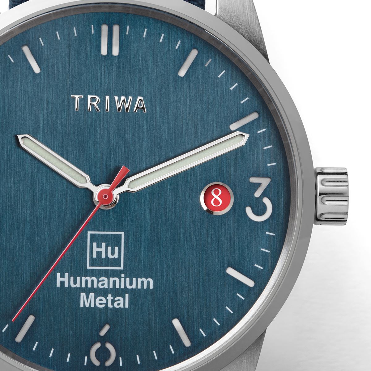 トリワ TRIWA HUMANIUM 39 HU39B-CL080712 腕時計 メンズ ヒューマニウム メタル ブルー