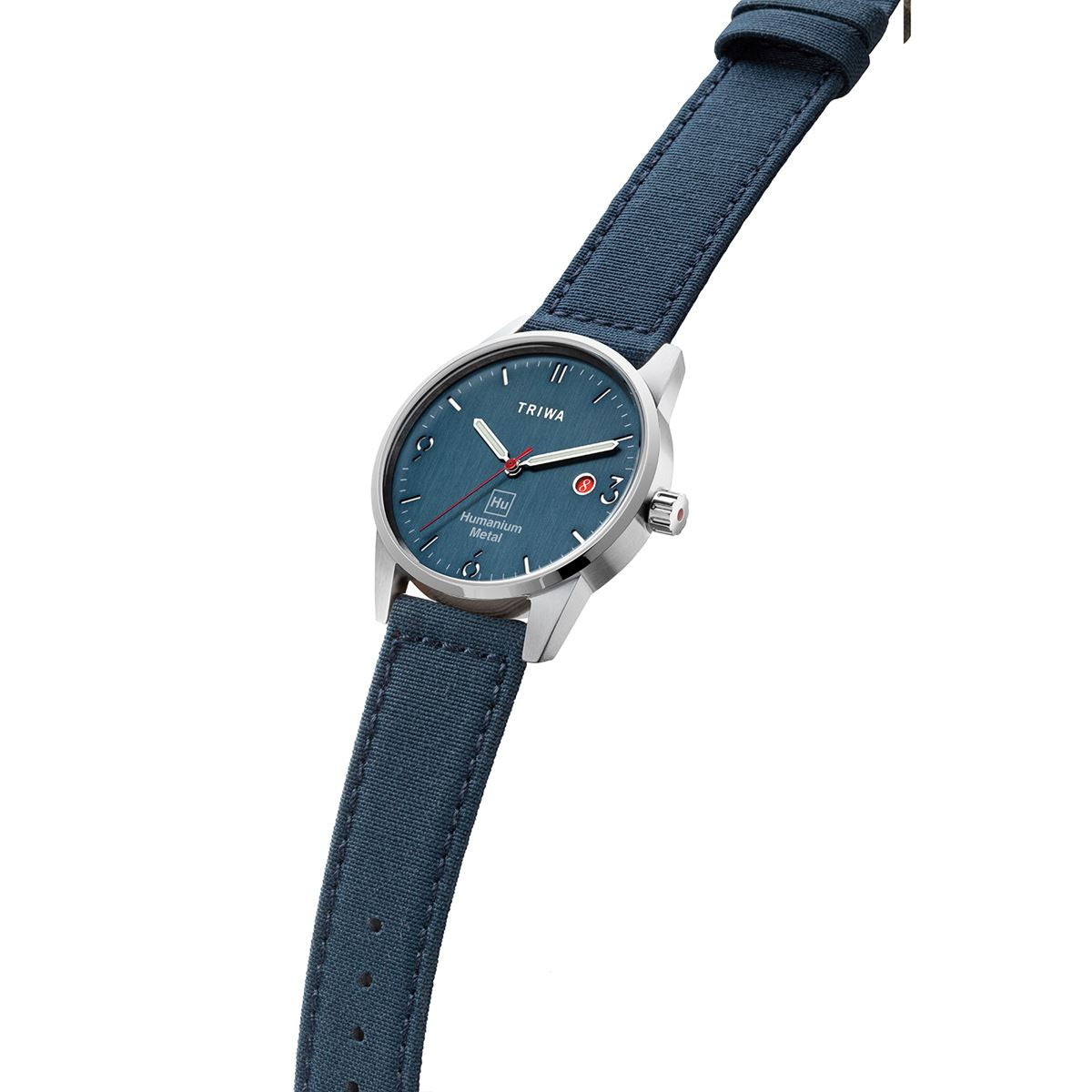 トリワ TRIWA HUMANIUM 39 HU39B-CL080712 腕時計 メンズ ヒューマニウム メタル ブルー