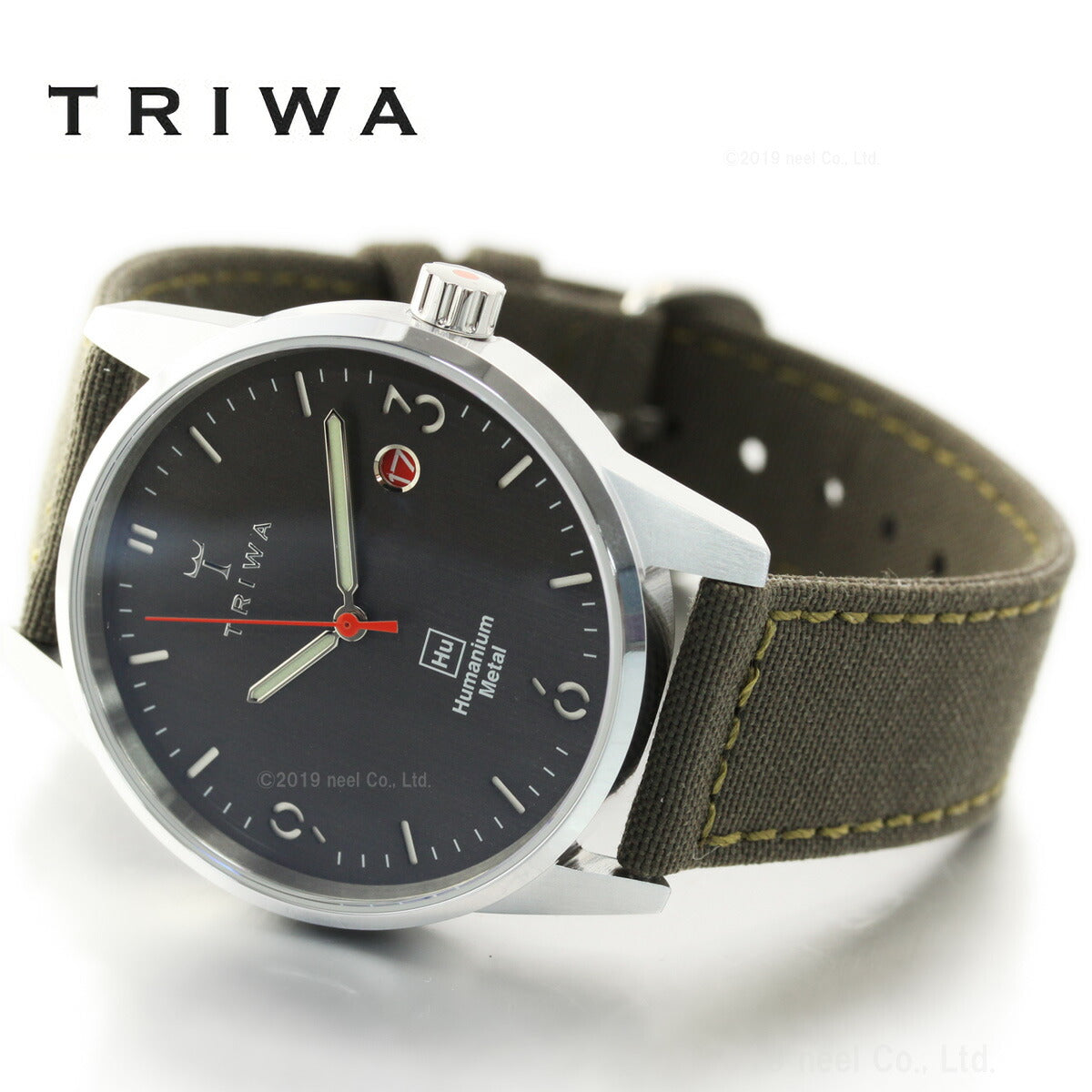 トリワ TRIWA × Humanium Metal コラボ 腕時計 メンズ HU39D-CL080912