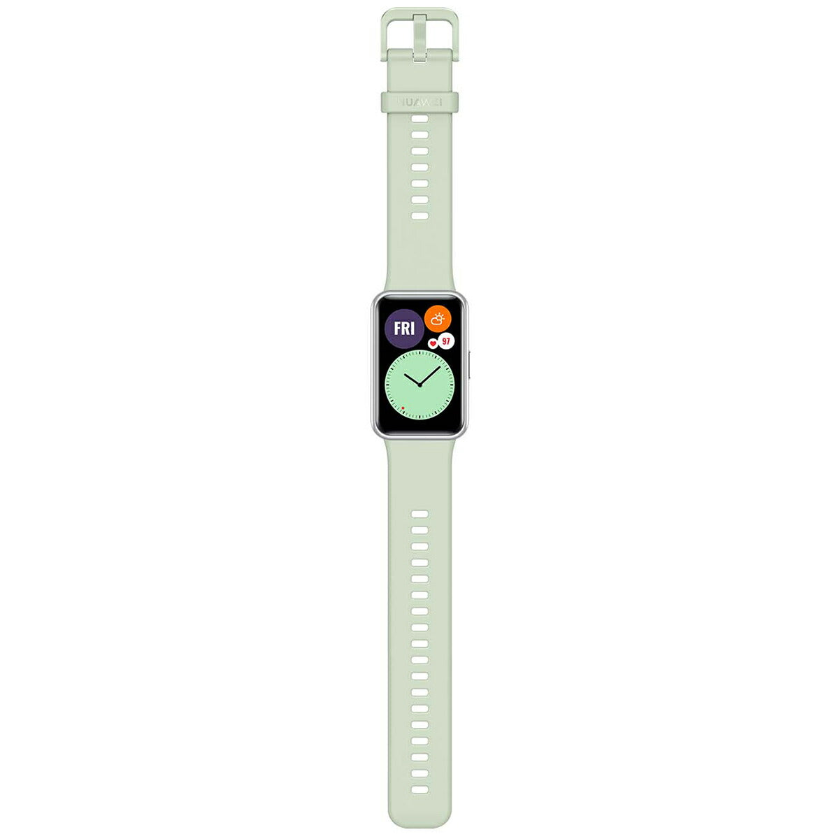 ファーウェイ HUAWEI スマートウォッチ WATCH FIT Mint Green ミントグリーン GPS 腕時計 メンズ レディース ウェアラブル 血中酸素 HV8W000120
