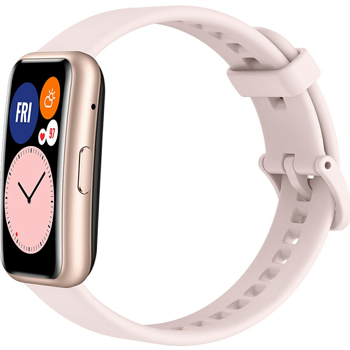 ファーウェイ HUAWEI スマートウォッチ WATCH FIT Sakura Pink サクラピンク GPS 腕時計 メンズ レディース ウェアラブル 血中酸素 HV8W000130