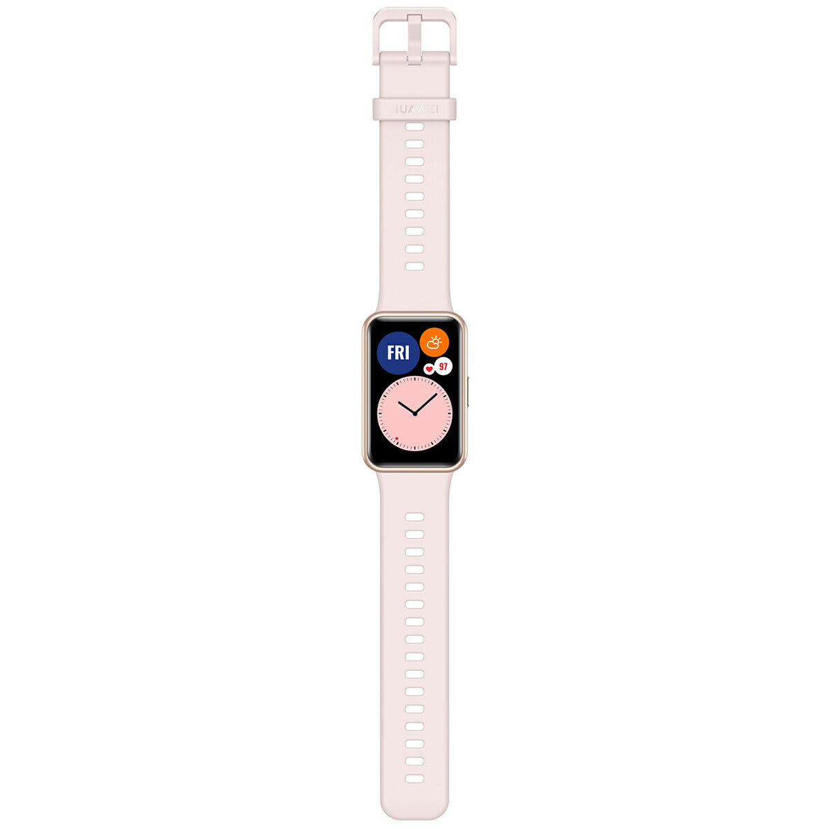 ファーウェイ HUAWEI スマートウォッチ WATCH FIT Sakura Pink サクラピンク GPS 腕時計 メンズ レディース ウェアラブル 血中酸素 HV8W000130