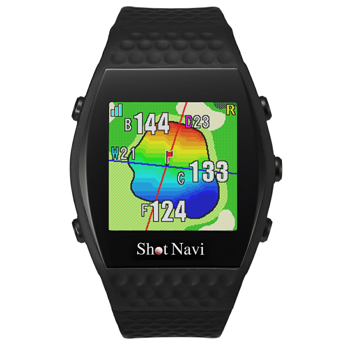 ショットナビ Shot Navi インフィニティ INFINITY 腕時計型 GPS ゴルフナビ 距離測定器 距離計測器 ブラック