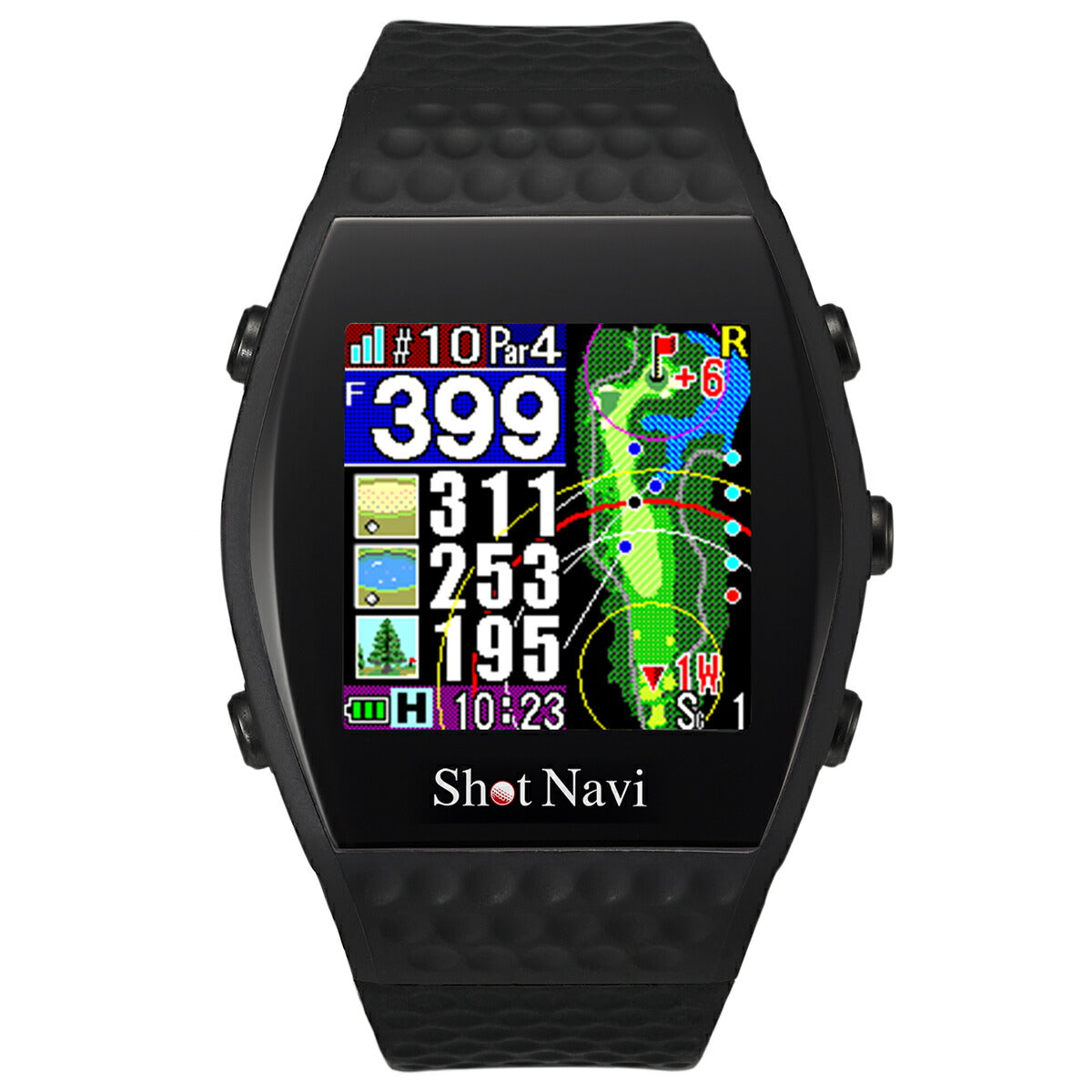ショットナビ Shot Navi インフィニティ INFINITY 腕時計型 GPS ゴルフナビ 距離測定器 距離計測器 ブラック