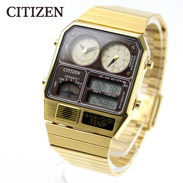 シチズン アナデジテンプ CITIZEN ANA-DIGI TEMP 復刻モデル 腕時計 