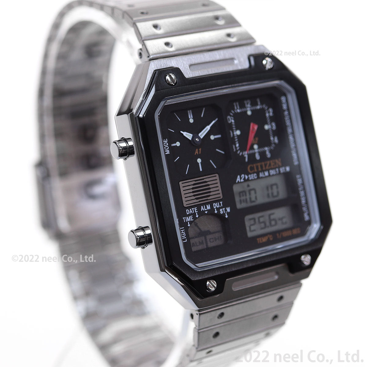 シチズン レコードレーベル RECORD LABEL JG2126-69E サーモセンサー 特定店取扱いモデル 腕時計 メンズ レディース CITIZEN THERMO SENSOR ブラック