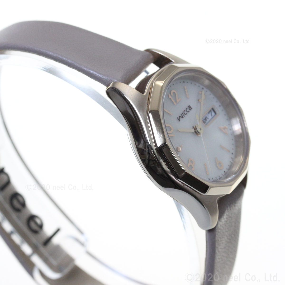 シチズン ウィッカ CITIZEN wicca ソーラーテック 腕時計 レディース デイ＆デイト KH3-525-90
