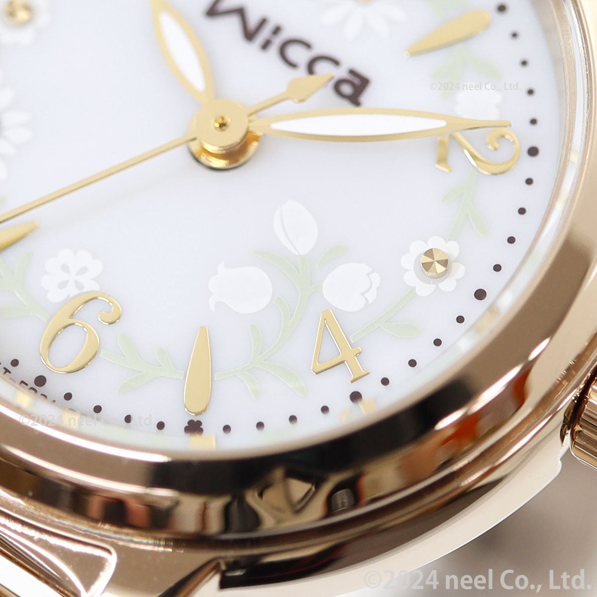 シチズン ウィッカ CITIZEN wicca ソーラーテック 25周年アニバーサリー 限定モデル 腕時計 レディース 花冠 KP3-627-21 替えバンド付き【2024 新作】