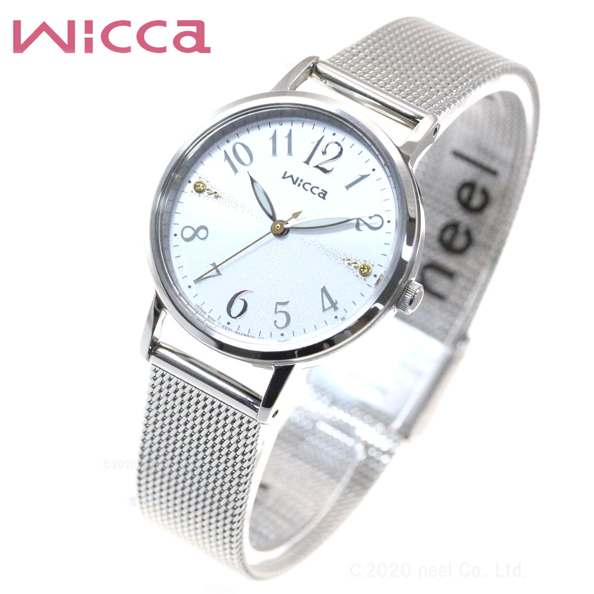 ウィッカ シチズン wicca ソーラーテック 腕時計 レディース KP5-115-11