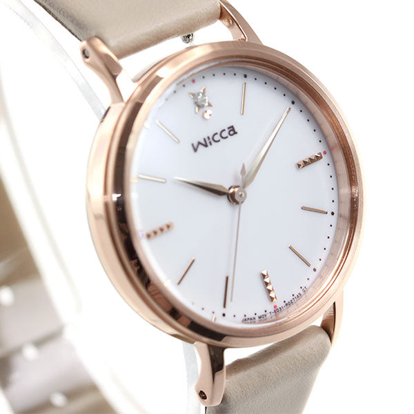 シチズン ウィッカ CITIZEN wicca ソーラーテック 腕時計 レディース KP5-166-10