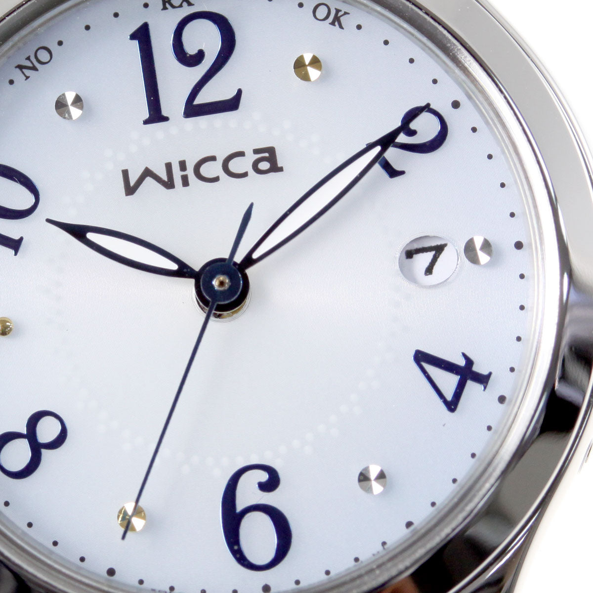 シチズン ウィッカ CITIZEN wicca ソーラーテック 電波時計 腕時計 レディース ハッピーダイアリー KS1-210-91