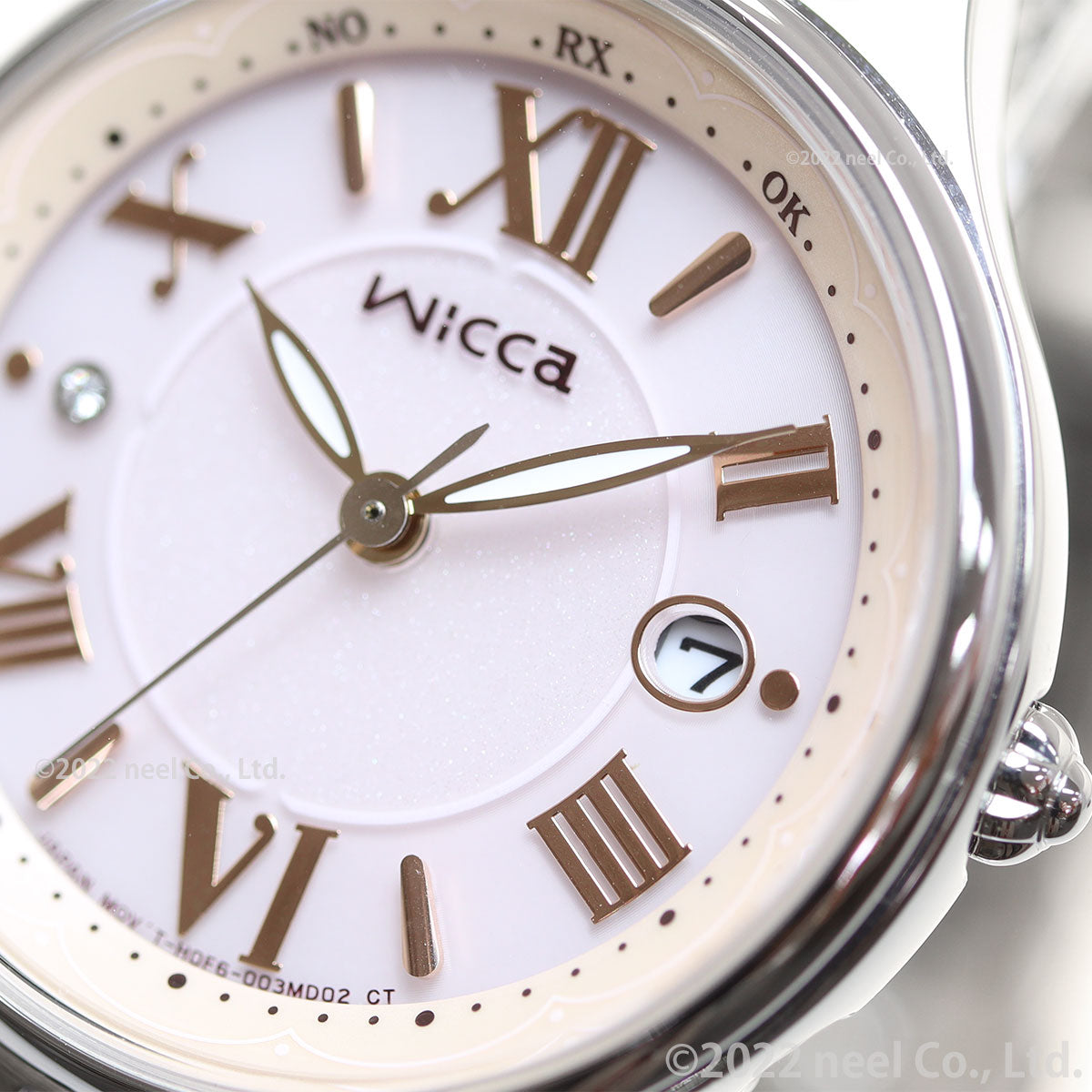 シチズン ウィッカ CITIZEN wicca ソーラーテック 電波時計 腕時計 レディース サブマスコミモデル KS1-813-91 甘酸っぱい ストロベリームース イメージ