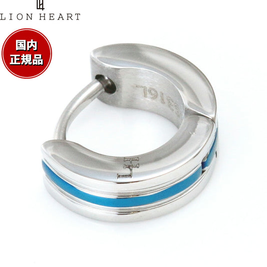 ライオンハート LION HEART ピアス アクセサリー フープピアス 片耳用 LHMP008NBL おしゃれ 誕生日 プレゼント