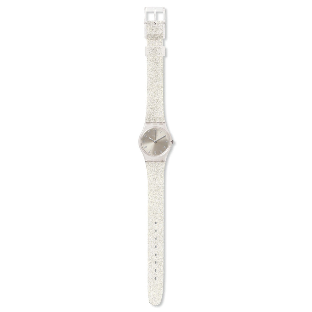 swatch スウォッチ 腕時計 レディース オリジナルズ レディー シルバー・グリスター・トゥー Originals Lady SILVER GLISTAR TOO LK343E