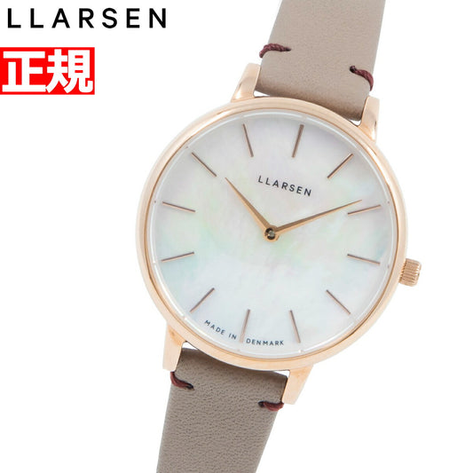 エルラーセン LLARSEN 腕時計 レディース エコレザー ECCO LEATHER 限定モデル キャロライン Caroline LL146RSWECMRBC
