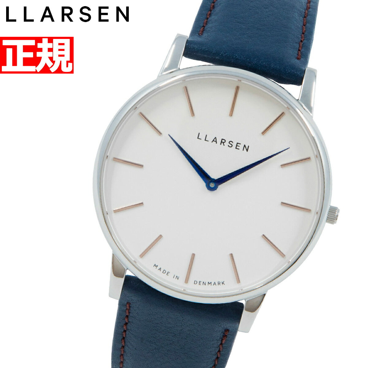 エルラーセン LLARSEN 腕時計 メンズ エコレザー ECCO LEATHER 限定モデル オリバー Oliver LL147SWDECOCBC