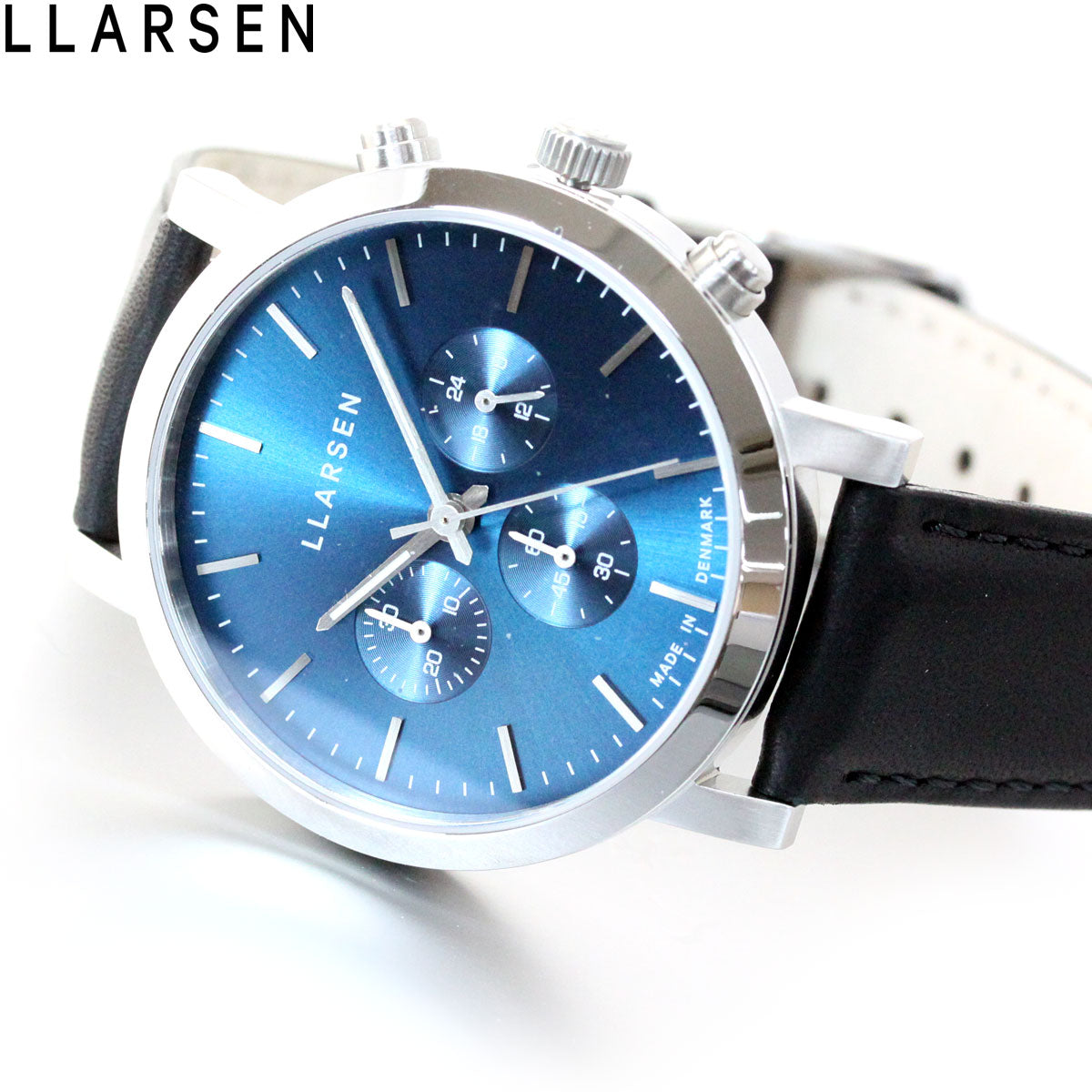 エルラーセン LLARSEN 腕時計 メンズ ノラ NOR クロノグラフ LL149SDIK
