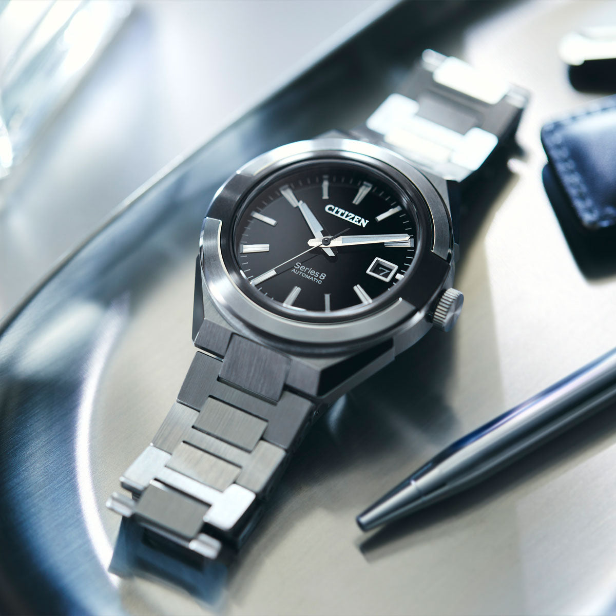 シチズン シリーズエイト CITIZEN Series 8 メカニカル 870 自動巻き 機械式 腕時計 メンズ NA1004-87E